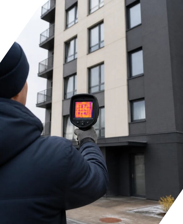 Тепловизионное обследование зданий в Чехове от 5084 р. | ЭкспертизаРоссия